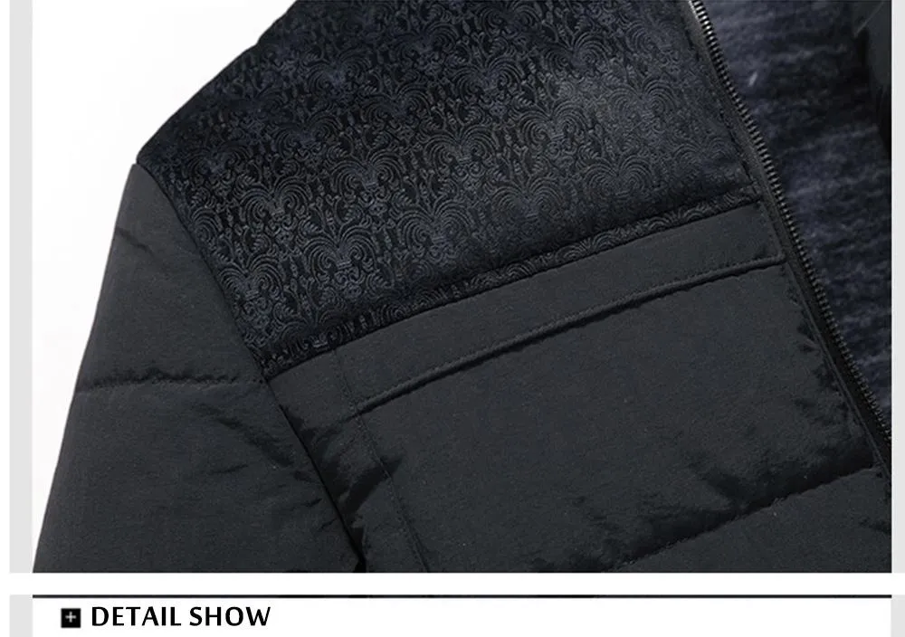 West Louis Winter Stand Collar Warm Jacket