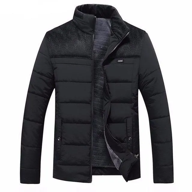West Louis Winter Stand Collar Warm Jacket