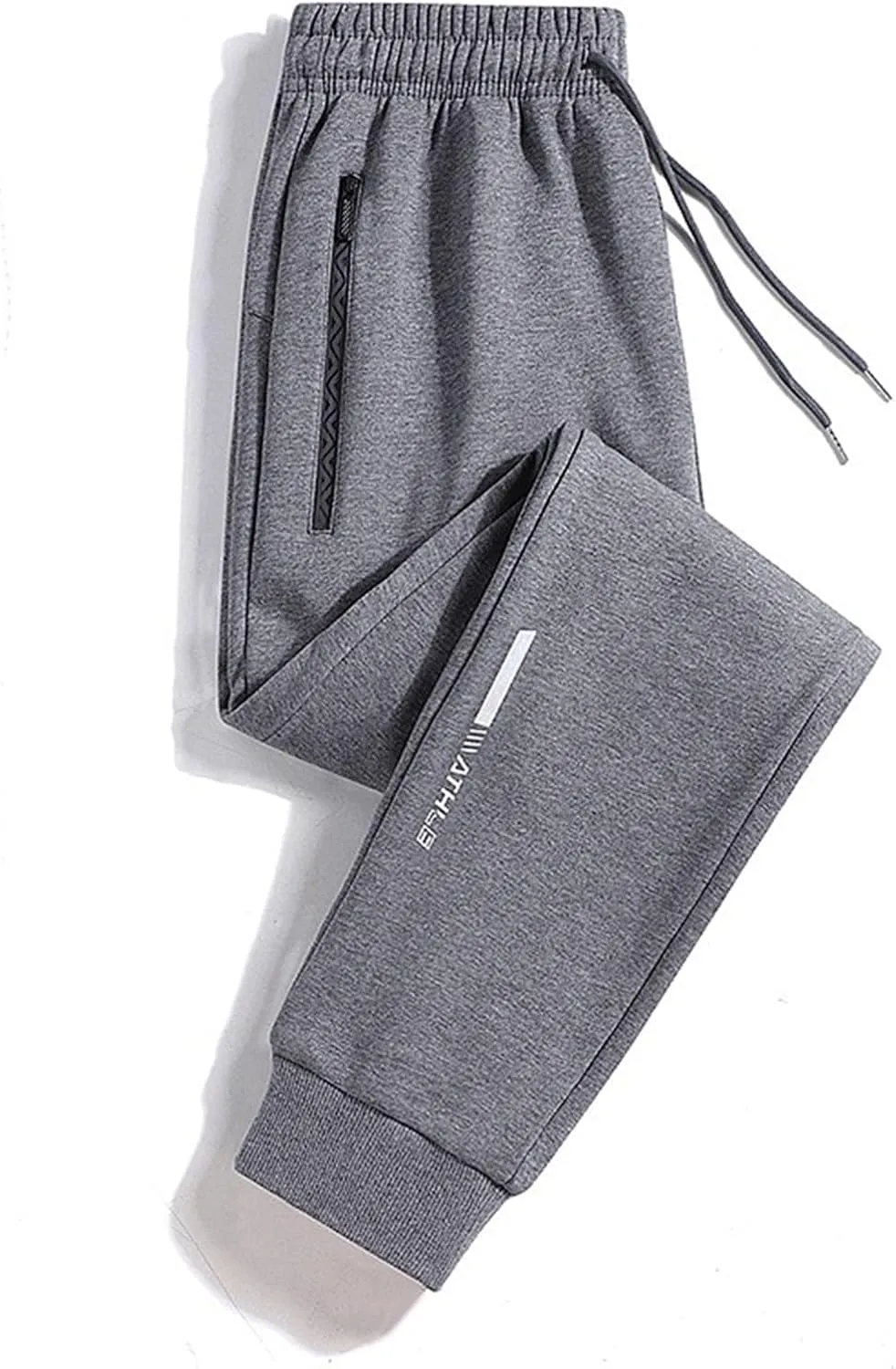 Women's Plus Size Sweatpants Elastic High Waist Baggy Casual Joggers Pants with Pockets Athletic Lounge Trousers