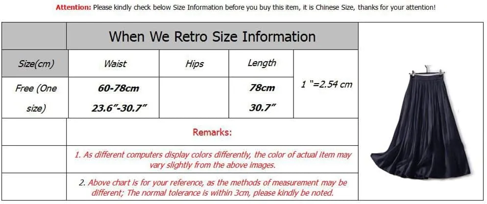 Youllyuu Long Midi Skirt for Women Summer High Waist A Line Skirts