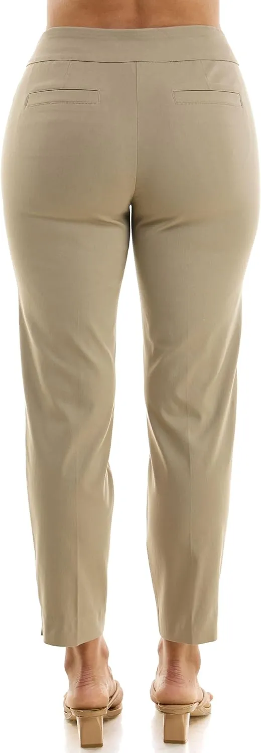 Zac & Rachel Women's Tummy Control Millennium Slim Ankle Length Pant