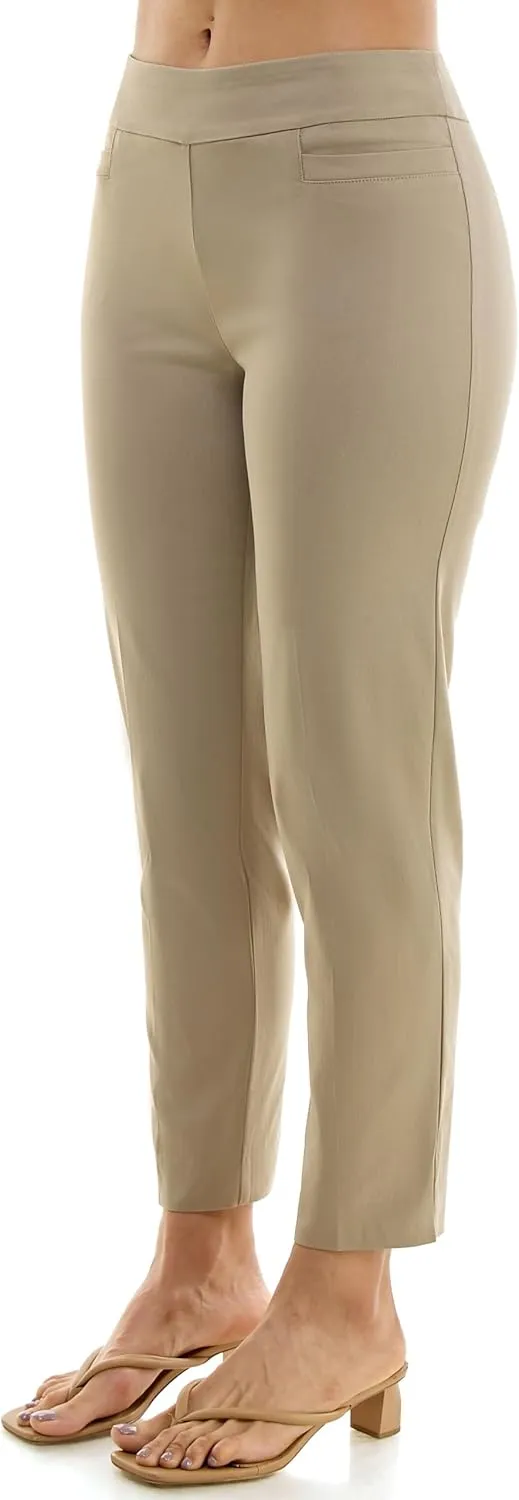 Zac & Rachel Women's Tummy Control Millennium Slim Ankle Length Pant