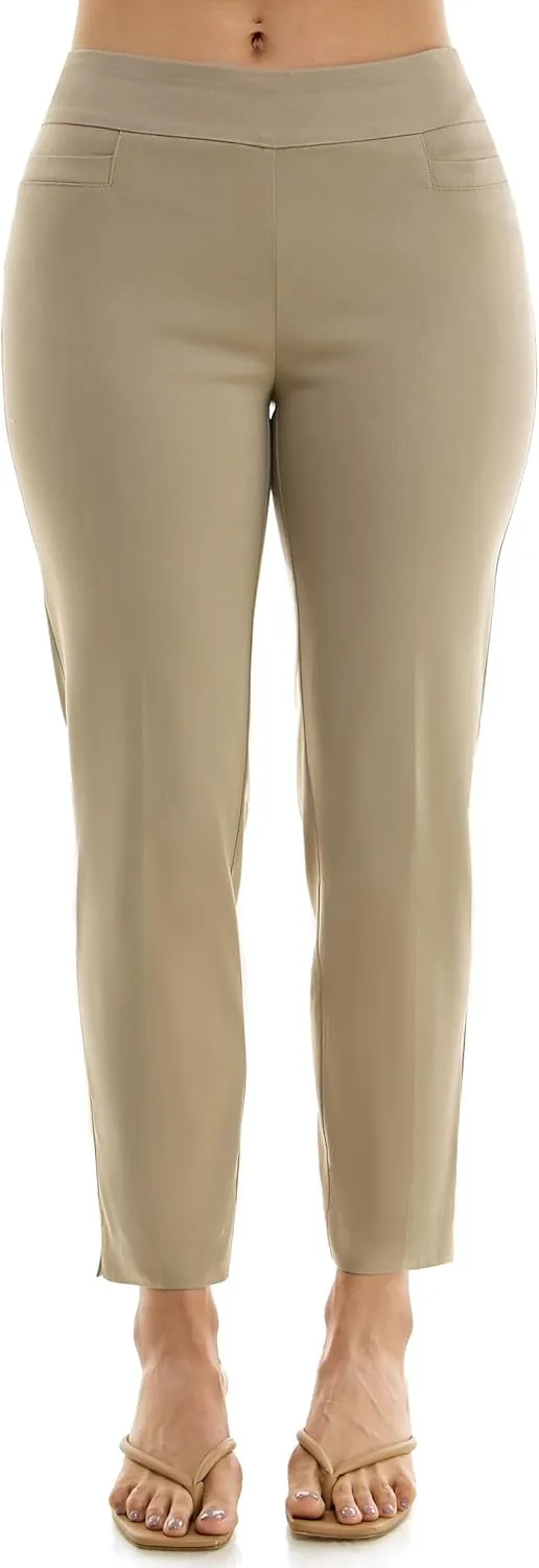 Zac & Rachel Women's Tummy Control Millennium Slim Ankle Length Pant